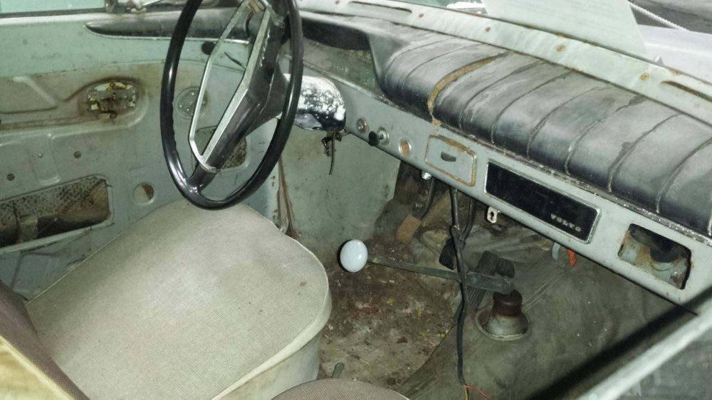 Volvo Amazon 1957 chassis # 1
